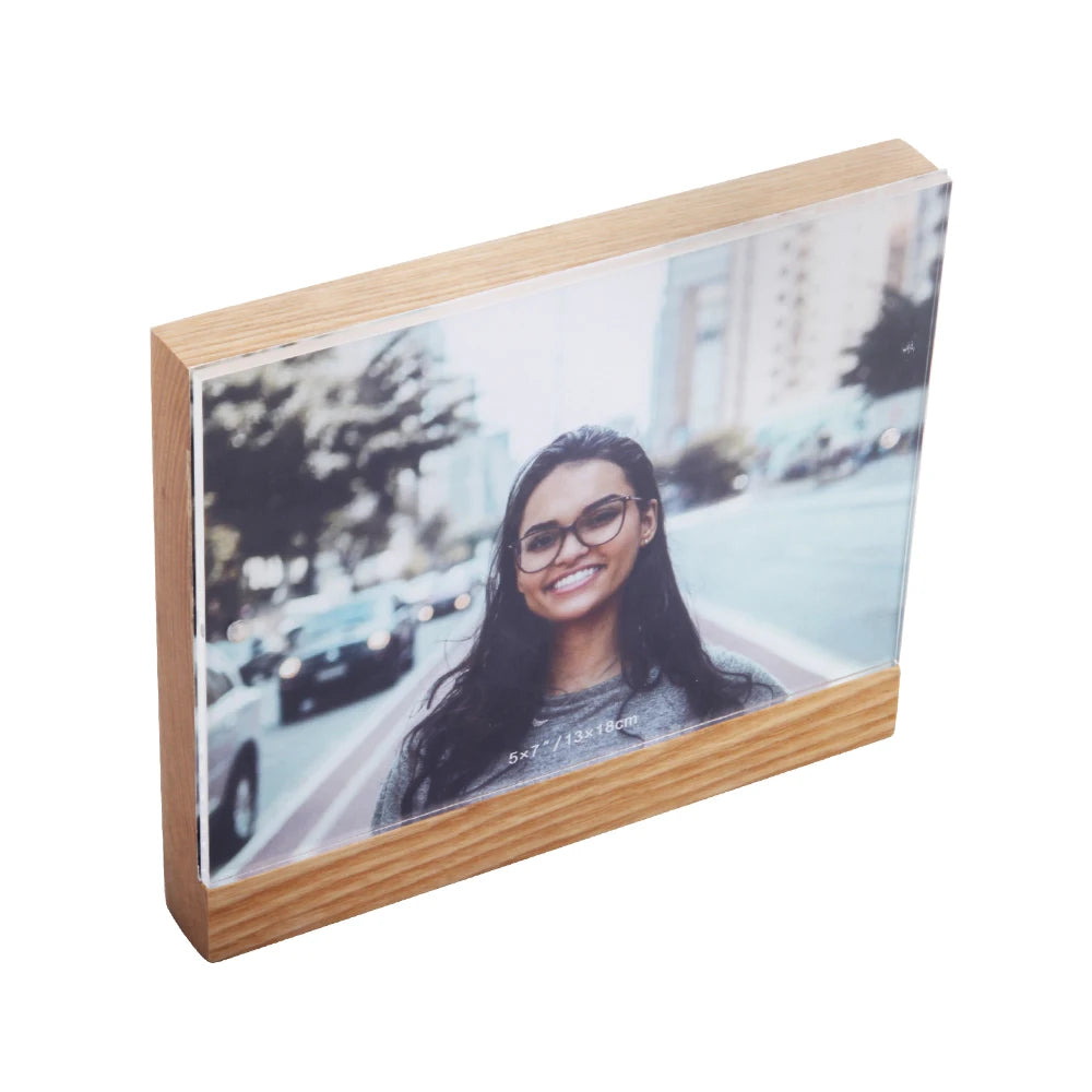Hot Selling Wooden Photo Frame/ Cheap Acrylic Picture Frames 5X7