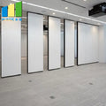 Conference Hall School Acoustic Melamine Foldable Adjustable Partition Moveable Walls Soundproof Sliding Door Operable Partition