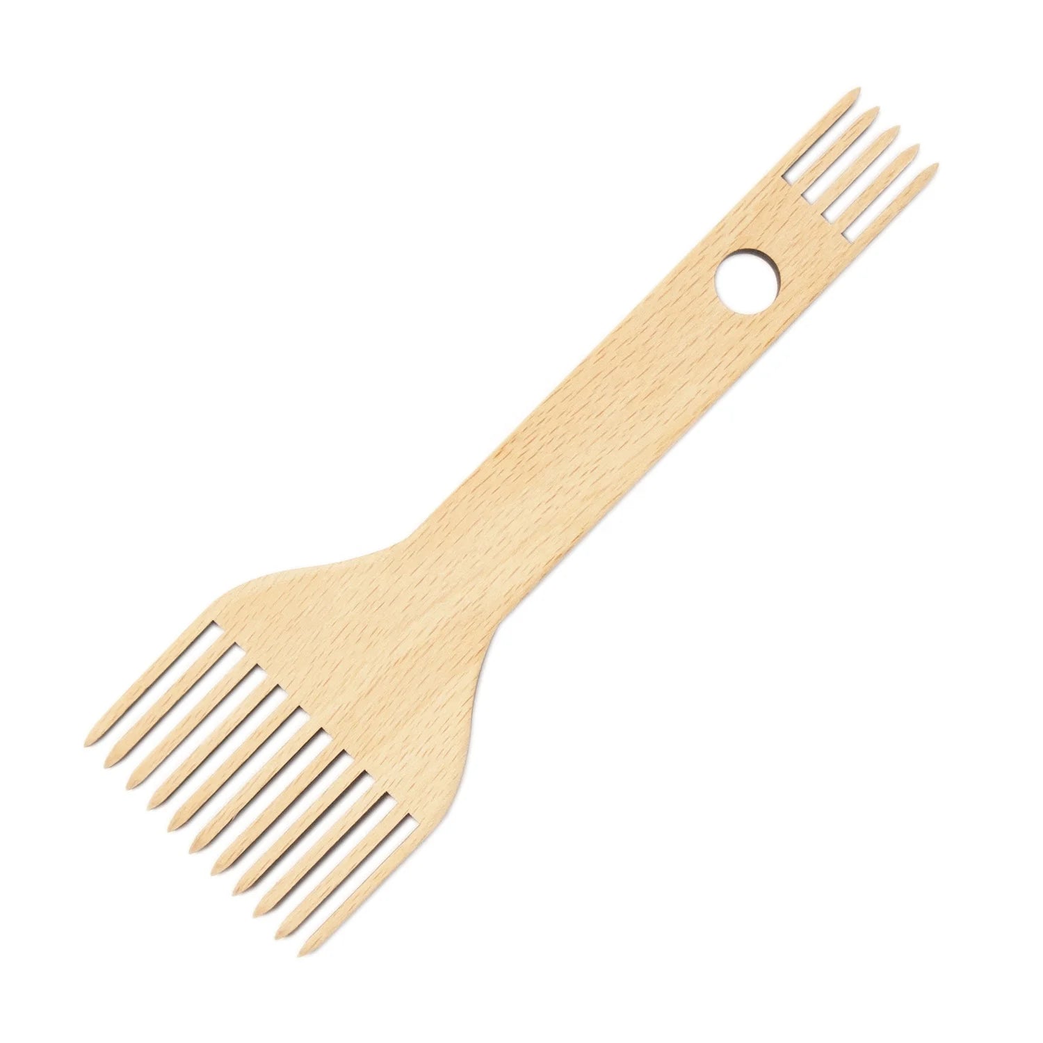 Wooden Weaving Comb with Two Size Weaving Tools Accessories