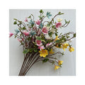 New 3D 9 Head magnolia Cheap Wholesale Artificial Flowers  Dekoration