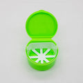 Denture Bath Box False Teeth Storage Case Cleaning Container with Rinsing Basket Retainer
