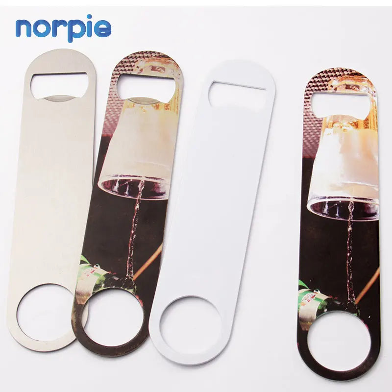 Wholesale Factory Direct Blank Sublimation Stainless Steel Strip Beer Bottle Opener
