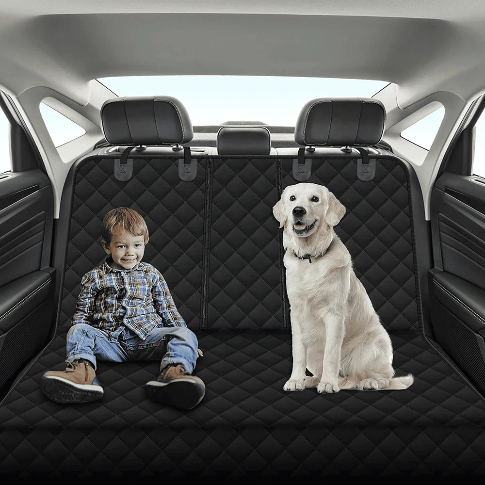 Universal Waterproof 4 In 1 Car Designer Car Seat Covers Custom Logo Service Dog Harnesses And Car Seat Cover For Back Seat