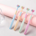 Deeping Cleaning Oral Care Three Sided Kids Toothbrushes Factory Direct Colorful Manual Toothbrush Hotel & Home Use Soft Bristle