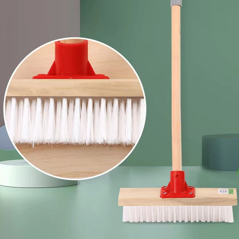 Household Cleaning Brooms Floor and Cleaning Sweeping Brush with Wood Broom Stick