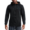 Men's Lightweight Casual Athleisure Jacket Breathable Hooded Quick-Drying Sweat-Wicking Cotton Custom Logo Training Wear