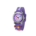 Jnew Cutey Sport Cartoon Quartz Eco-Friendly Fashion Watches Kids Toddlers Waterproof 30m Acrylic Lens PVC Band Material