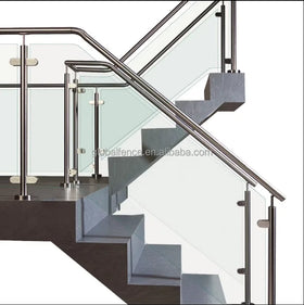 Reilbu Clips Use to Glass Railing System for Balcony Modern Design Stainless Steel Railing