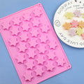 Saffron Star Silicone Candy and Ice Mold Food Grade Jewish Hexagram Stars for Baking Factory Price