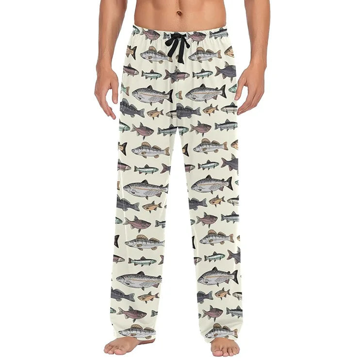 ODM/OEM Support Unisex Polyester Spandex Pajama Pants High Quality Sleepwear Great Color Fastness Summer Spring Loose Winter