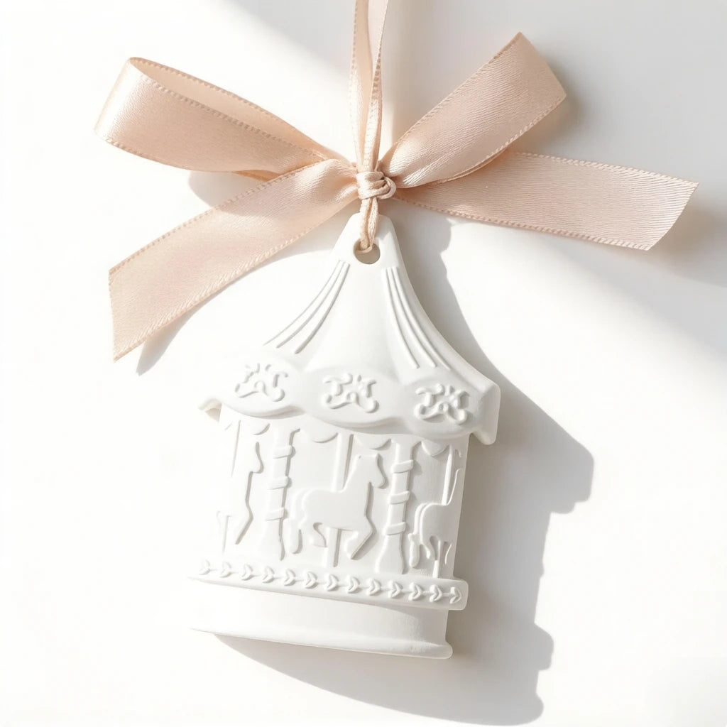 Wholesale Home Scent Ceramic Porcelain Aroma Plaster Flower Fragrance Essential Oil Diffuser Hanging Car Wardrobe Air Freshener