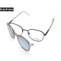 X101 Uv400 Summer Sun Shade Clip on Magnet Fashion Trendy Metal Square 2022 Sun Glasses Sunglasses