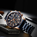 Reloj Reward Watch Luxury Man Fashion Business Chronograph Wrist Watches Steel Custom Logo Mens Quartz Watch