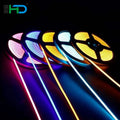 IP65 Cob CCT RGBW LED Strip Light NFC Connectivity Waterproof PCB Lamp Body for Landscape Outdoor Use