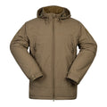 FRONTER 2025 Outdoor Cotton Jackets Tactical Khaki Jacket Waterproof Coat Packable F7