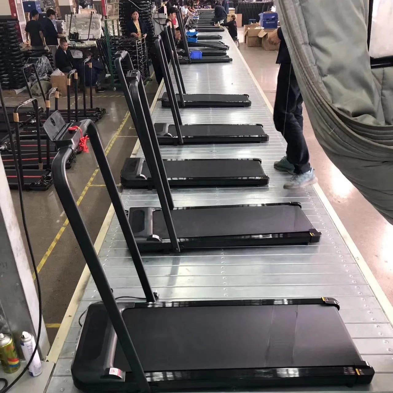 Foldable Treadmill Running Machine Smart Folding Walking Pad for Home Exercise for Body Building