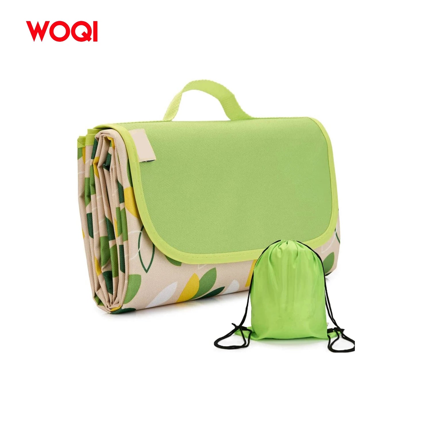 WOQI Wholesale Sand-Proof and Waterproof Picnic Mat Fashionable Beach Blanket