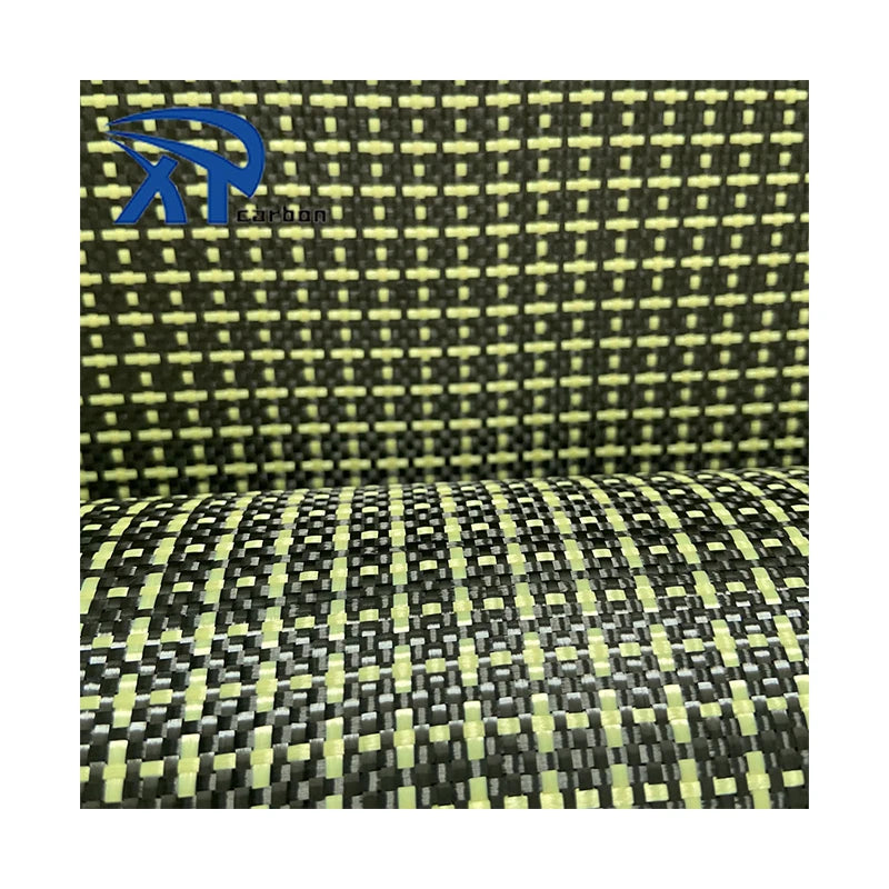 Original Factory  Three Carbon One Aramid Hot Sale  3k 240gsm Kevlar Carbon Aramid Fiber   Hybrid Fabric Product