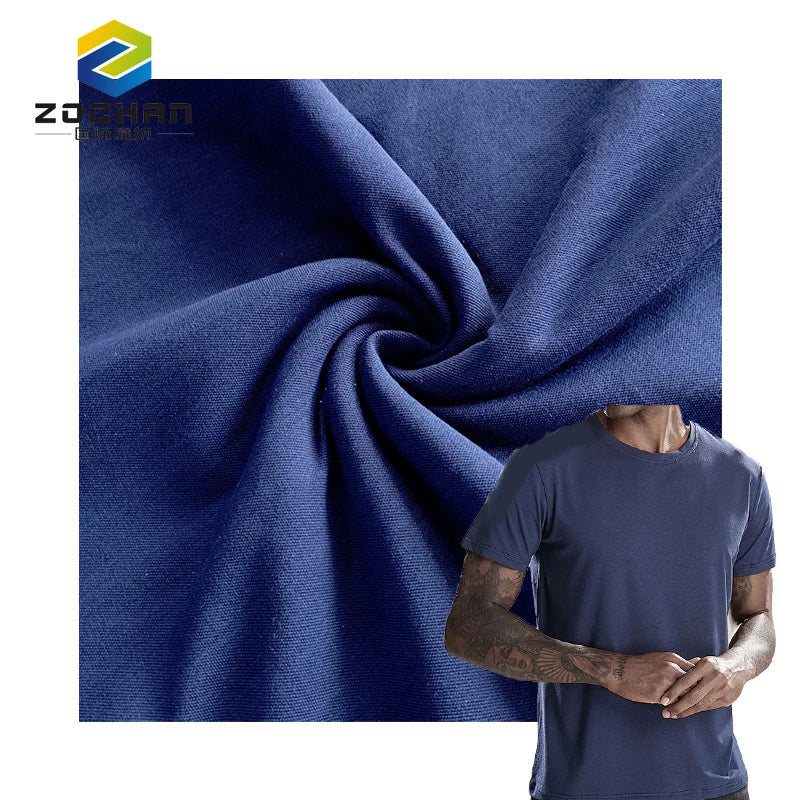 Wholesale 48%cotton 48%modal 4%spandex Pique Fabric for Knitted Bird Eye Mesh Polo Shirt Sportswear Garment