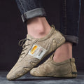 Genuine Leather Octopus Bean Shoes for Men Fashion Flats Shoes Walking Sports Loafer Breathable Outdoor Men's Driving Shoes