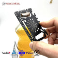 Innovative Versatile Outdoor Customizable Your Logo High Premium Stainless Steel Credit Card Knife Survival Camping Pocket