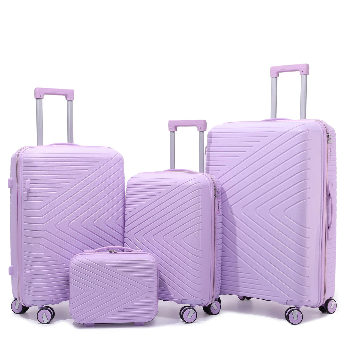 Wholesale Large 13/20/24/28 Inch Classic Durable Hardshell Waterproof Spinner Wheels 3-Piece Travel Luggage Sets