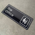 USA Warehouse Hot Selling Premium Acrylic the Office Sign for Office Doors High-Quality Door Plaque Room Identifier