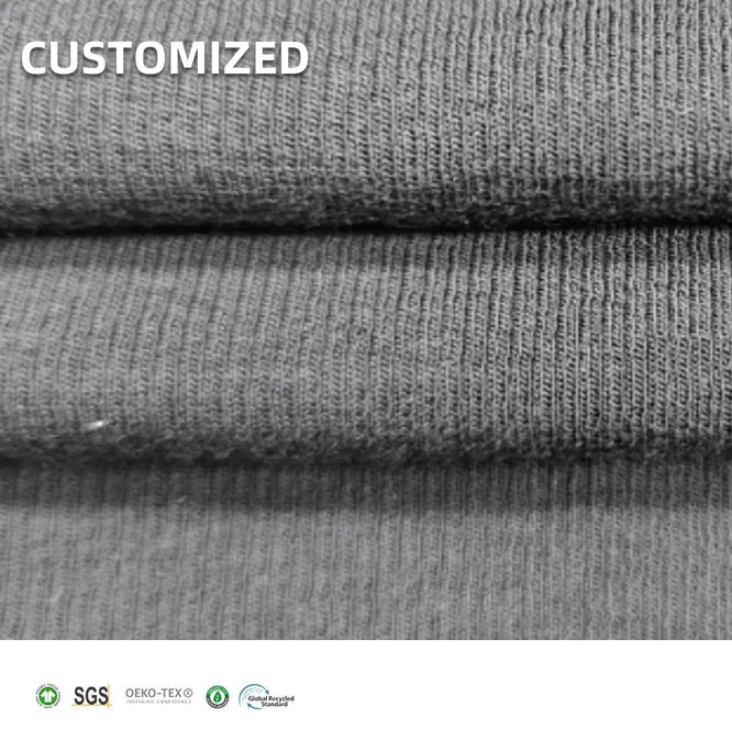 Oeko-tex Large Stretch Knitted 88% Bamboo 12% Spandex Jersey Fabric for Activewear