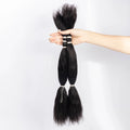 Wet and Wavy Bulk Human Hair No Weft 12A Indian Virgin Remy Wet Water Wavy Bulk Braiding for Boho Braids