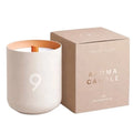Eco Friendly Wholesale Customized Private Label Luxury Matte Custom logo Printing 8oz square Candle Jar Paper Box
