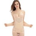 3-in-1 Lady Postpartum Recovery Slim Waist Cinchers Breathable Thin Underwear Girdle