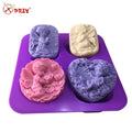 Boy Girl Angel Combination Silicone Mould Handmade Soap Mold
