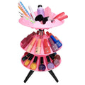 Nail Salon Storage Display Stand 360 Rotating 3 Layer Gel Nail Polish Display Rack