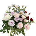 Artificial Natural Rose Flower Indoor Wedding Wall Decorative Flowers