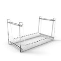 Acrylic CD & Vinyl Record Rack Storage Holder & Display Stand for Album & DVD Collection