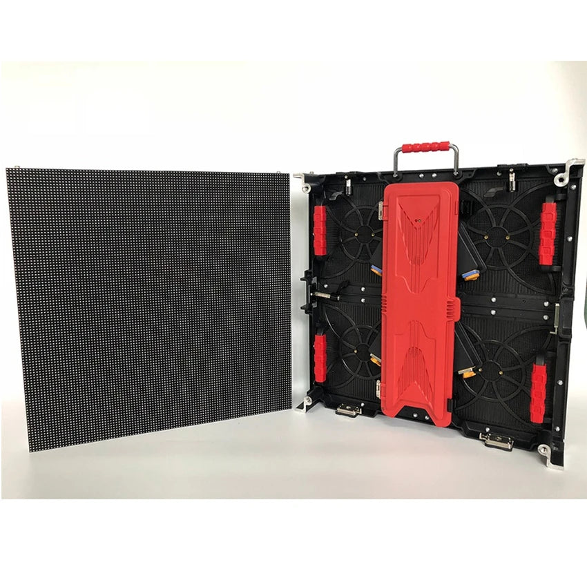 LED Display Indoor P3.9 Full Color SMD2121 500*500mm 128x128 Pixel Die Casting Aluminum Cabinet Panel Rental