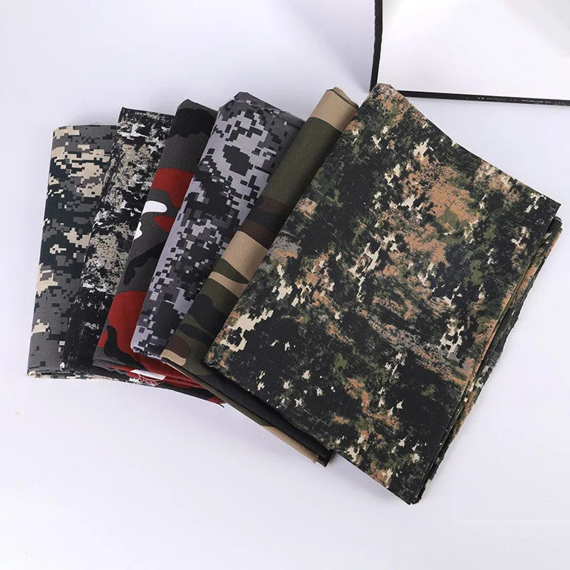 New 100% Cotton Camouflage Bedding & Decorative Cloth Printed Fabric for Clothes Woven Garments Twill Style 20*20 108*58 57/58"