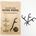 High Quality Teeth Cleaning Dental Flosser 50pcs Pack in Bag Factory Price Home Use Dental Floss Pick