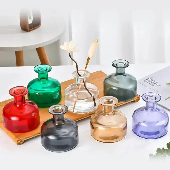 6oz 10oz 180ml 300ml air Freshener Perfume Glass Bottle Aroma Oil Glass Reed Diffuser Bottle with Reed Diffuser Sticks