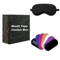 Custom Premium Box Comforateble Eye Mask Anti Snoring Mouth Sleep Strips Tape for Sleeping