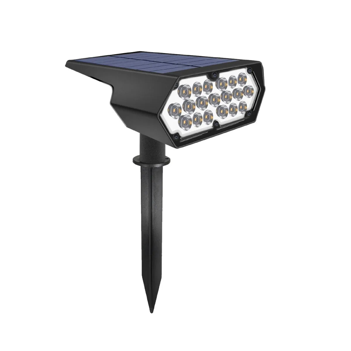 Wholesale Waterproof IP65 Outdoor Spot Lights Source Sensor LED Solar Powered Spotlight Garden Solar Light