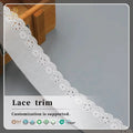 Wholesale Stock Cotton Eyelet Trim Cotton Border Lace Trim for Women Dress
