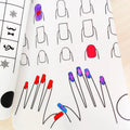 Customize Washable Silicone Pad Nail Desk Mat Nail Polish Mat Silicone Manicure Table Mat for Nail Art
