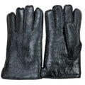 Sample Support 2026 Factory Wholesale Leather Warm Soft Fur Men Lambskin Winter Gloves