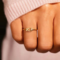 Rainbowking S925 Sterling Silver Fine Jewelry Ring Simple European American Style Small Fish Diamond for Women Wedding Occasion