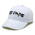 Customise 3D Embroidery Logo Leopard Argyle 100% Polyester Baseball Cap Structured Plain White Unisex Hat