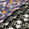Hawaii Design Colorful Flower Woven Cotton Printing Poplin Fabric for Clothing for Girls/Boys Shirts Dresses Bagg