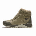 HOTPOTATO Men's Winter Waterproof Slip-resistant Lace-up Ankle Bootie Boots Fur Lining Artificial Leather Upper Comfortable Soft MegaBDM
