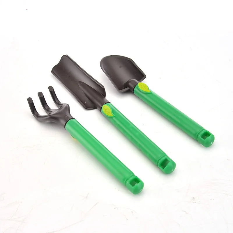 Factory Directly Garden Tools Plastic Shovel and Rake Set for Kids