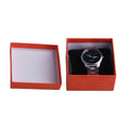 Lid and Base Watch Box With Black White Pillow Paper Cardboard Watch Packaging Hot Sale Paper Watch Gift Boxes